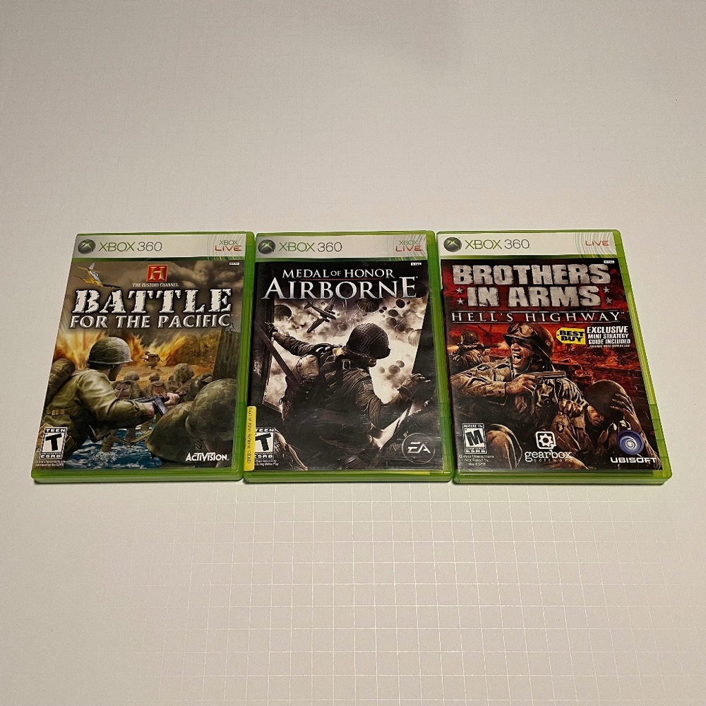 Xbox 360 - Military Style Game Bundle